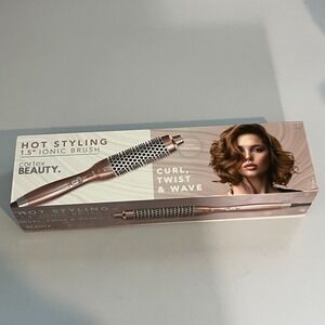 Cortex Beauty Hot Styling 1.5" Ionic Brush Curl Twist & Wave Swivel CordLIKE NEW